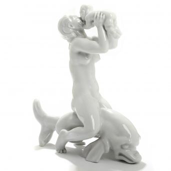 Bing & Grøndahl, Kai Nielsen - Blanc de chine porcelæns figur