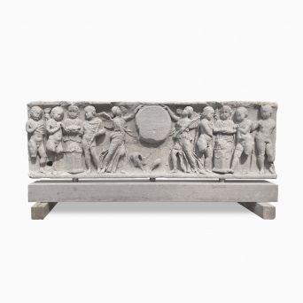 Romersk sarkofag-front