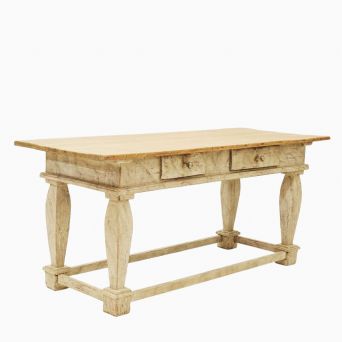 Swedish baroque table, late 1800th Century