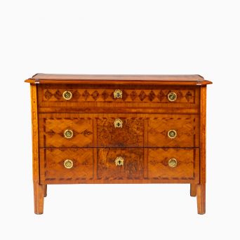 Gustaviansk kommode fra Sverige, ca. 1780–1790.