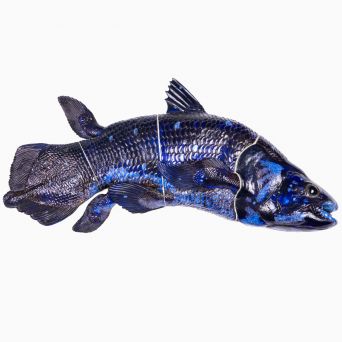 Jeanne Grut, The Blue Fish Wall Relief for Royal Copenhagen, circa 1962