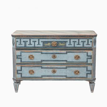 Kommode i gustaviansk stil, Sverige ca. 1840