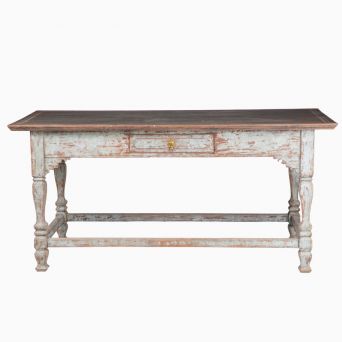 Biblioteksbord i spansk barokstil, ca. 1860