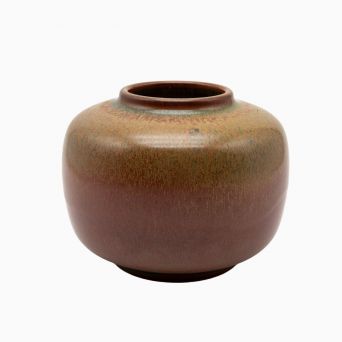 Ebbe Sadolin Stoneware Vase for Bing & Grøndahl, Denmark, 1950s