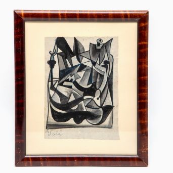 Eugène de Sala - Tidlig surrealistisk komposition, 1915