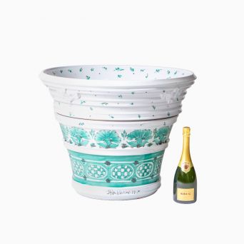 Bjørn Wiinblad - Sjælden stor unika gulvkrukke, 1974