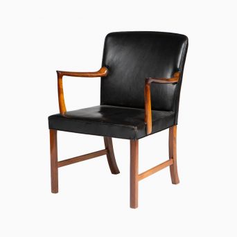 Ole Wanscher Armchair in Rio Rosewood, A.J. Iversen, Denmark, 1950s