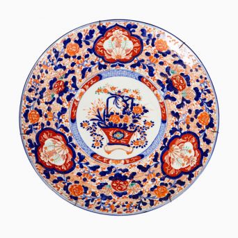 Large Japanese Imari Charger – Meiji Period (1868–1912)