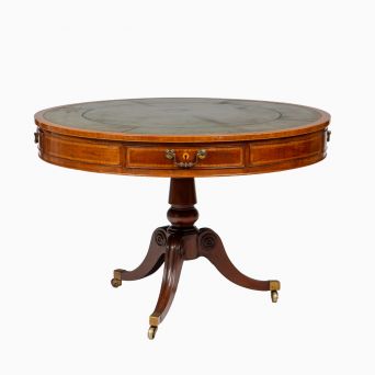 Regency 'Drum Table' bibliotekbord  – England 1820–1830