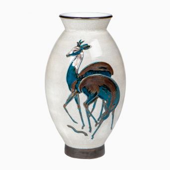 Ebbe Sadolin - Art Deco gulvvase for Bing & Grøndahl ca. 1920–30