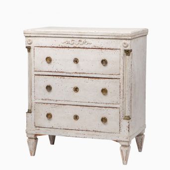 Gustaviansk kommode, Sverige ca. 1780–1790