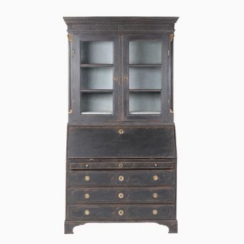 Gustaviansk vitrine-chatol, Sverige ca. 1780–90