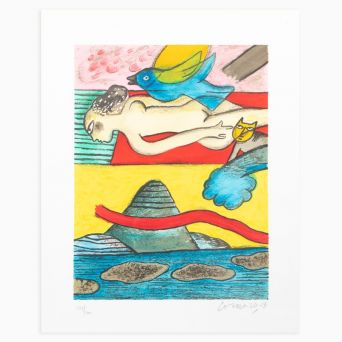 Corneille – Signed Serigraph, 2003 | No. 185/200
