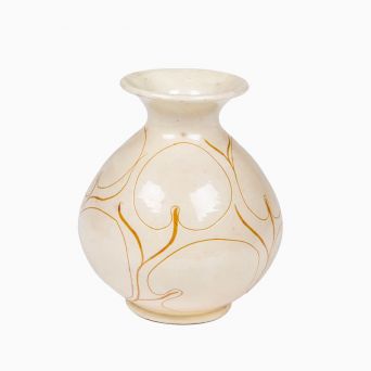 Art deco Kähler vase med åkandemotiv, 1920-30