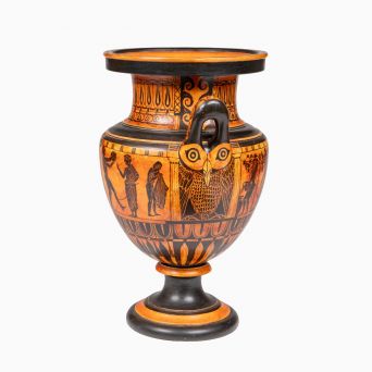 Rare One-of-a-Kind P. Ipsens Enke Hydria Vase, Denmark, 1870–1890