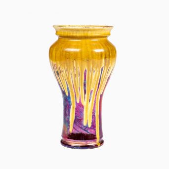 H.A. Kähler – Unika Art Nouveau vase, ca. 1900