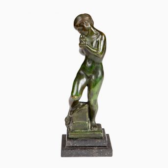 Kai Nielsen - Art Deco bronzeskulptur, 1912