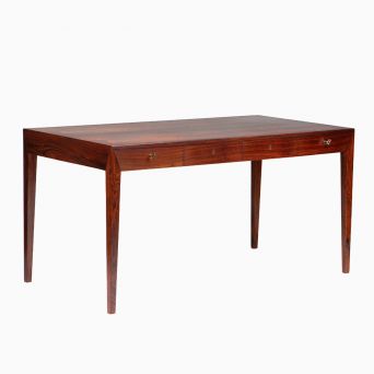Severin Hansen – Model 36 skrivebord i Rio-palisander for Haslev Møbelsnedkeri, 1958