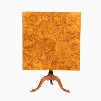 Svensk empire tilt-top table i ellerod, ca. 1800