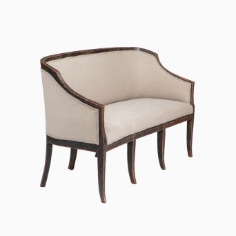 Swedish Gustavian Settee, circa 1780–90