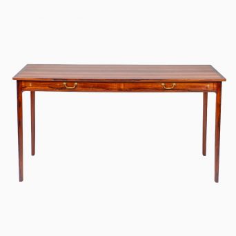 Ole Wanscher skrivebord i riopalisander, A.J. Iversen, 1962