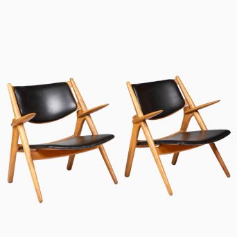 Hans J. Wegner - Par CH28 Savbukkestole