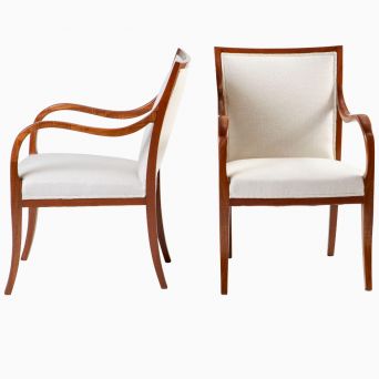Frits Henningsen - Par elegante armstole, København 1930-40