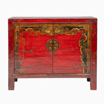 Skænk med original lakfarver. Gansu-provinsen, ca. 1840