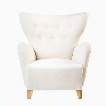 Jens Houmøller Klemmensen Armchair for Skive Møbelfabrik, Denmark, circa 1940