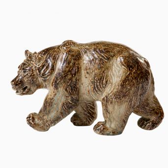 Knud Kyhn Stoneware Bear for Royal Copenhagen, Denmark 1950s