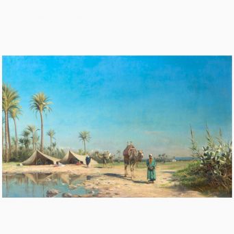 Peder Mønsted - Parti fra Nordafrika