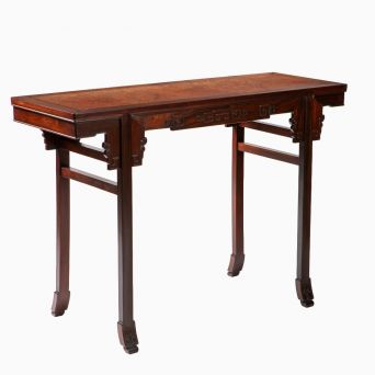 Elegant konsolbord i Qing stil, tidl. 1900-tallet