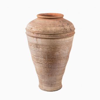 Stor middelhavs gulvkrukke i terracotta, Grækenland, 1900-tallet