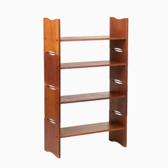 Modulreol i massiv teak – dansk design ca. 1960