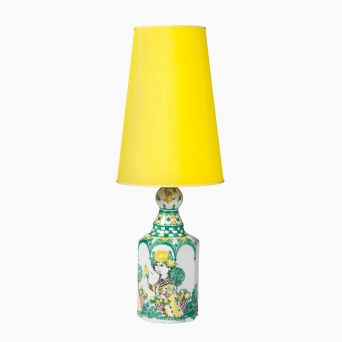 Bjørn Wiinblad – Stor bordlampe i glaseret keramik