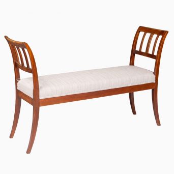 Elegant Empire bænk, Danmark ca. 1810-20