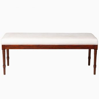 Early 19th Century Danish Empire Mahogany Bench, Circa 1810–1820