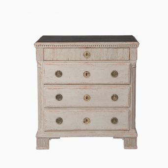 Louis XVI kommode, Danmark 1780-1800