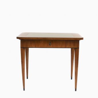 Empire centerbord i kirsbærtræ med ilagt stenplade. Østrig ca. 1810