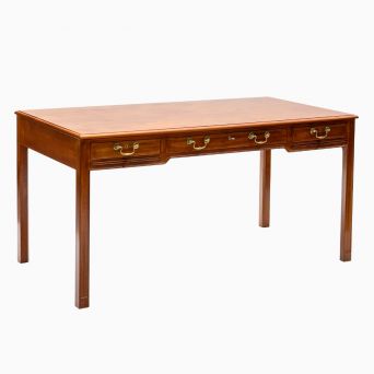 Kaare Klint Mahogany Desk with Pull-Out Writing Surfaces, Designed 1949