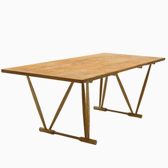 Frode Holm stil - Arbejdsbord i eg