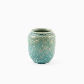 Small Bing & Grøndahl Vase with Turquoise glaze
