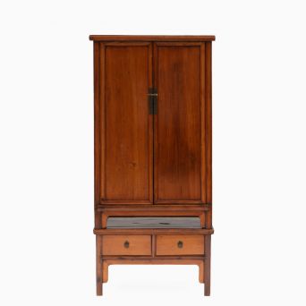 Elegant 19th Century Ming Style Cabinet in  Peachwood