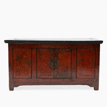 Antique Qing Dynasty Low Sideboard