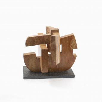 Ivan Avoscan. Marble Concrete Composition Sculpture