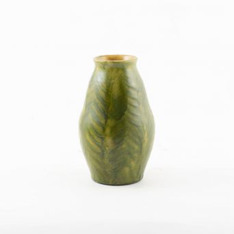Kähler keramik vase, forårsløvskov glasur