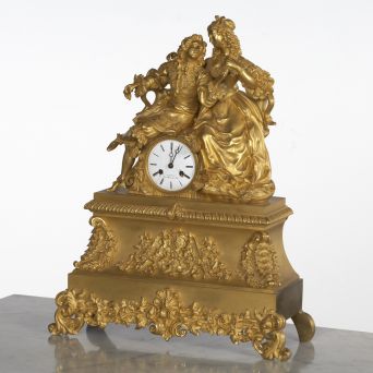 French Bronze Clock
