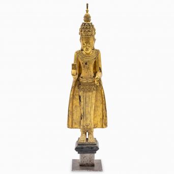 Crown Buddha fra Burma