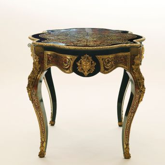  Salon table Napoleon III in the manner of Boulle