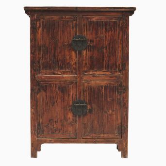 Early 19th century Chinese walnut cabinet